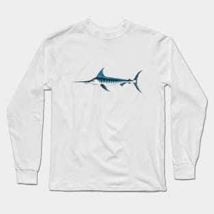 Stripped Marlin Long Sleeve T-Shirt